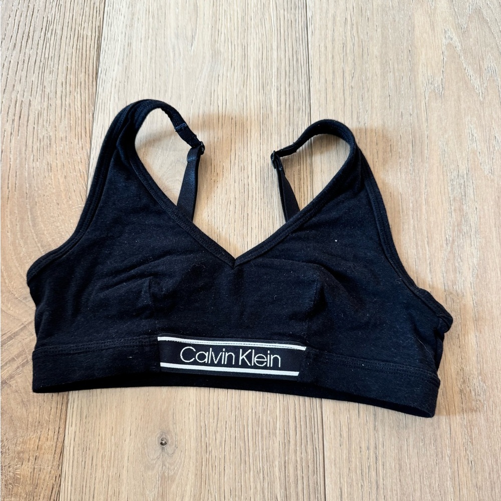 Calvin Klein Women's Black Bralette